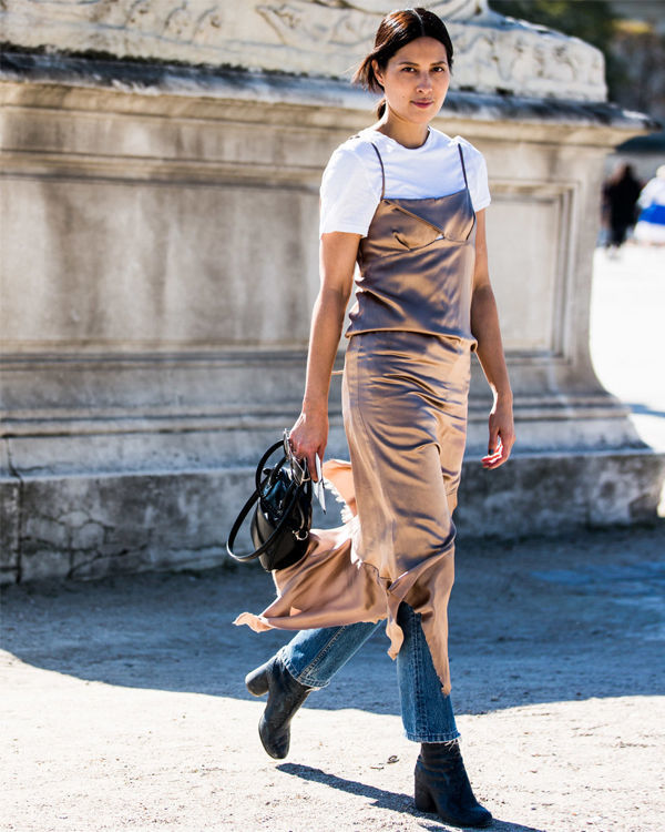 Кожаный сарафан (): модные модели, с чем носить | LifePodium