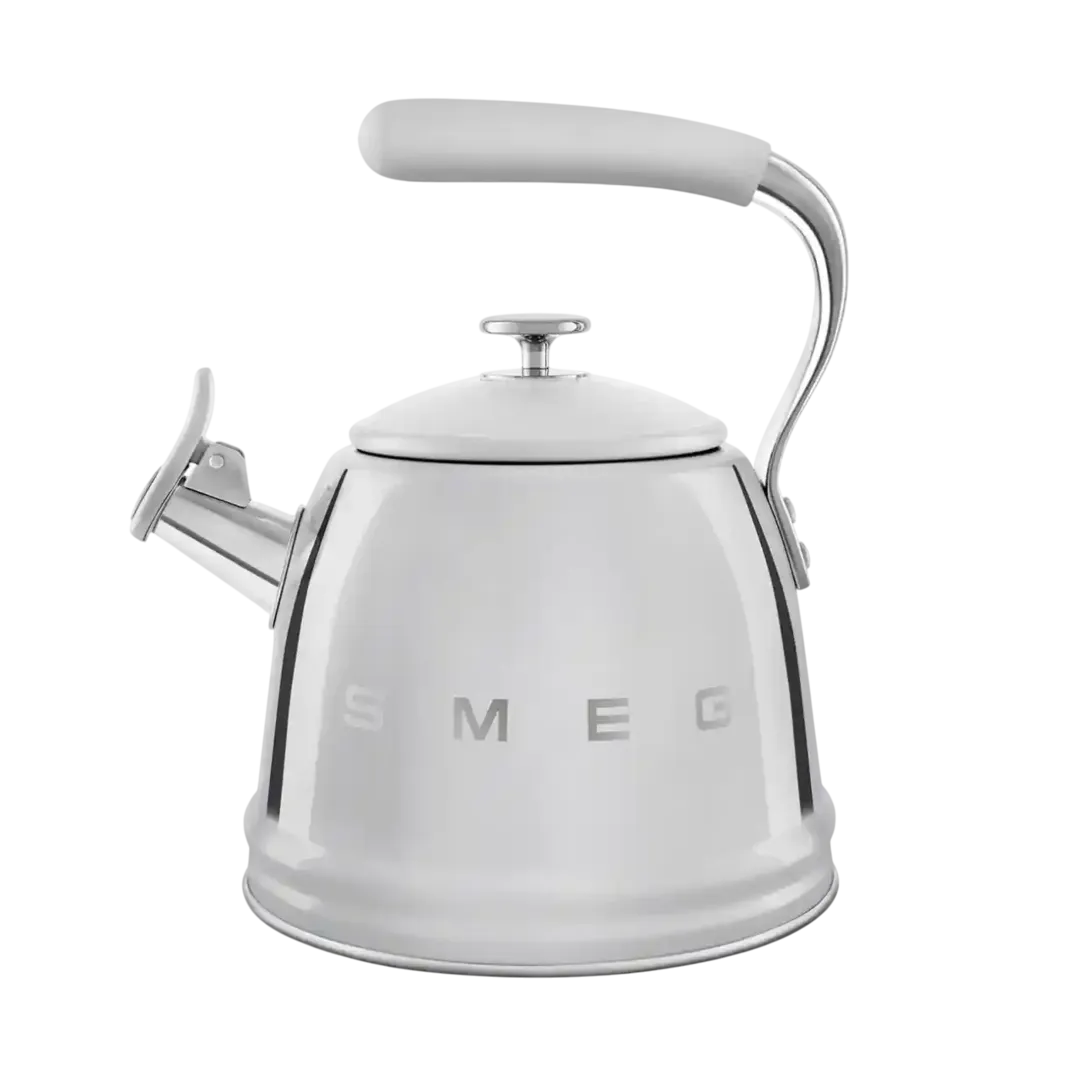 Чайник со свистком SMEG WKF01SS, нержавеющая сталь