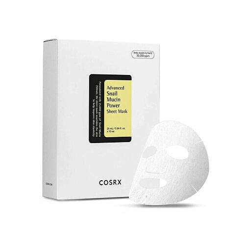 COSRX Тканевые маски Snail Mucin Power Essence Sheet Mask 25