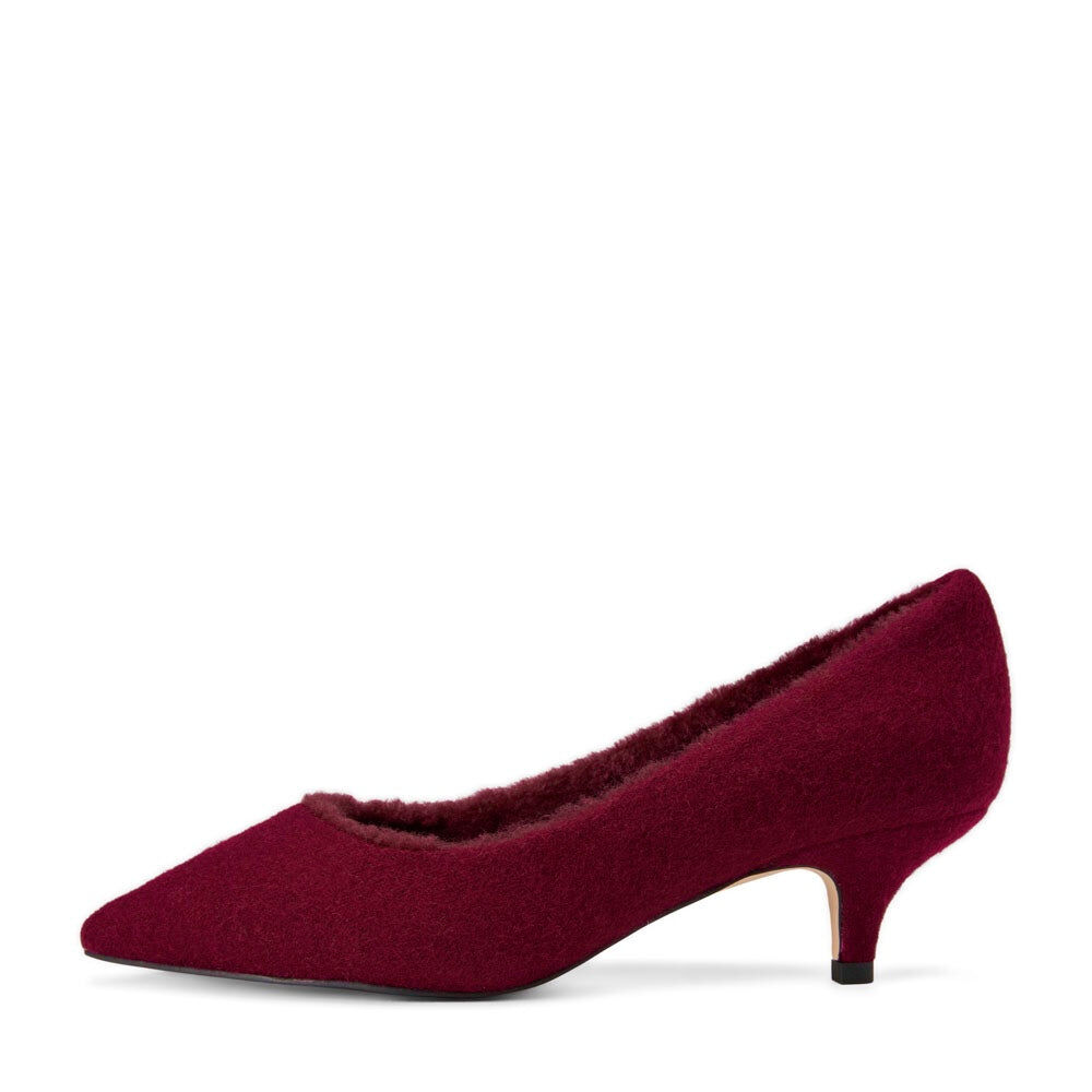 Туфли Juliette Wool Burgundy Age of Innocence фото 1