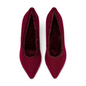 Туфли Juliette Wool Burgundy Age of Innocence фото 3