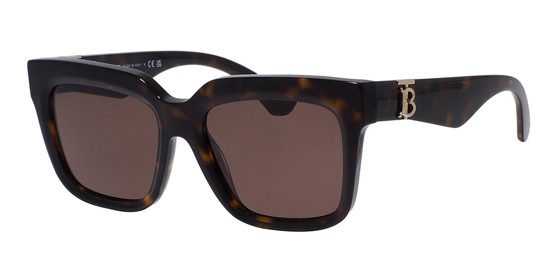 Солнцезащитные очки женские пластиковые коричневые Burberry 4419 3002/73