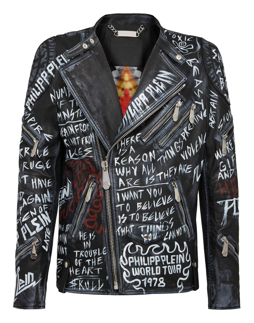 Кожаная Куртка Philipp Plein