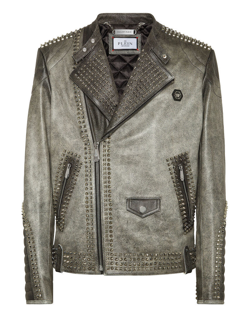 Кожаная Куртка Philipp Plein