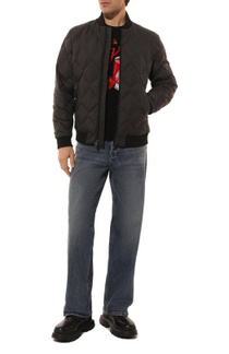 Пуховый бомбер Woolrich