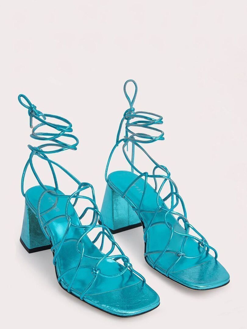 Босоножки Alexander Aquamarine