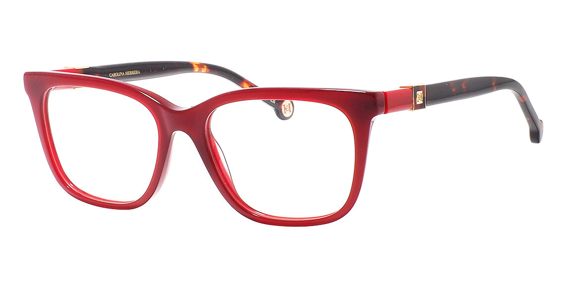 Оправа женская пластиковая красная Carolina Herrera 0300 C9A