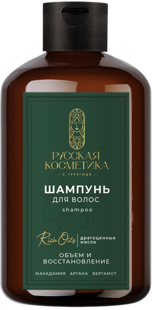 Шампунь для волос "Объём и восстановление" Русская Косметика 400 мл