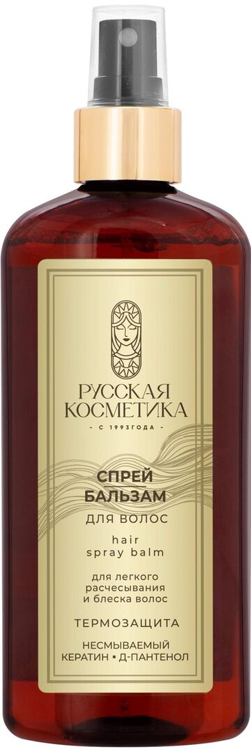Спрей-бальзам для волос несмываемый «Термозащита» Русская Косметика 300 мл