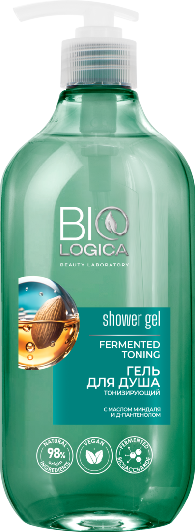 Гель с маслом для душа тонизирующий «Fermented toning» BIOLOGICA 500 мл