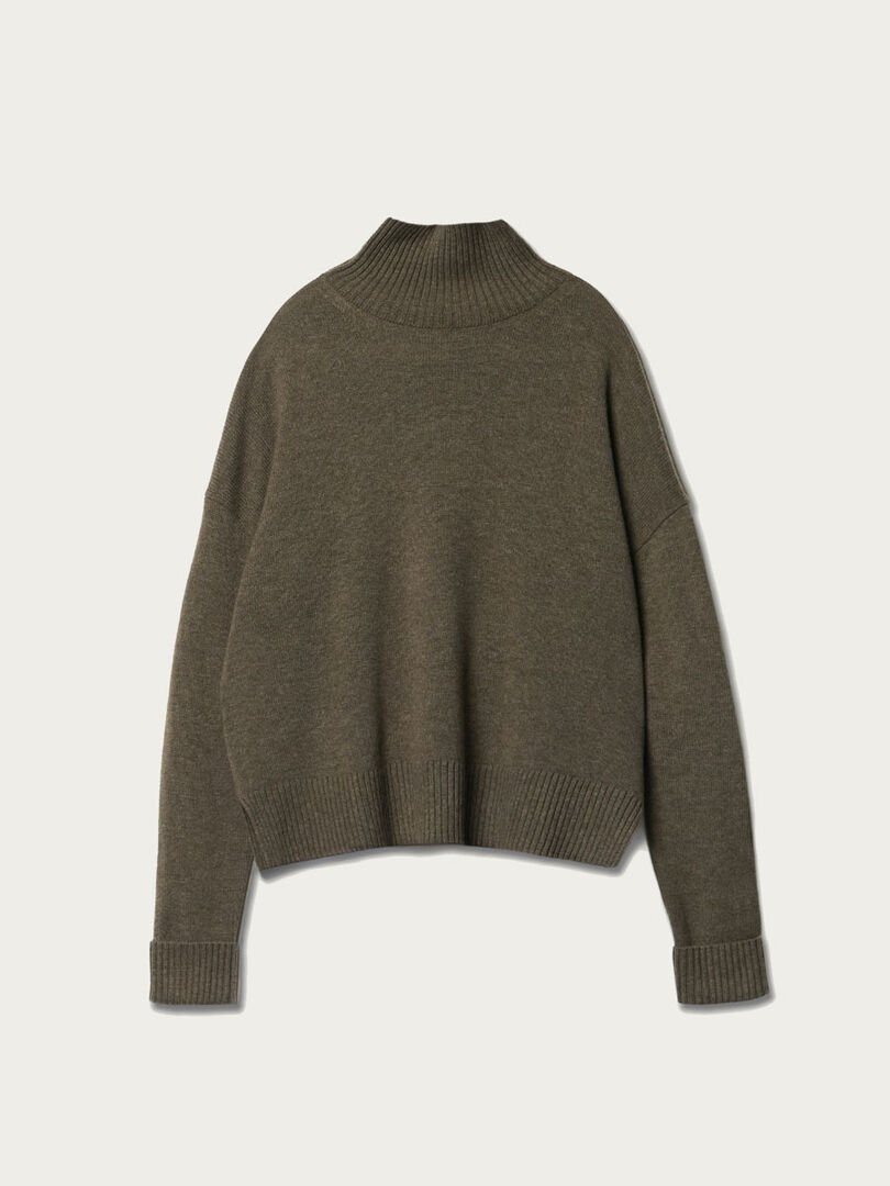 Свитер Астрид с воротом стойкой GATE31