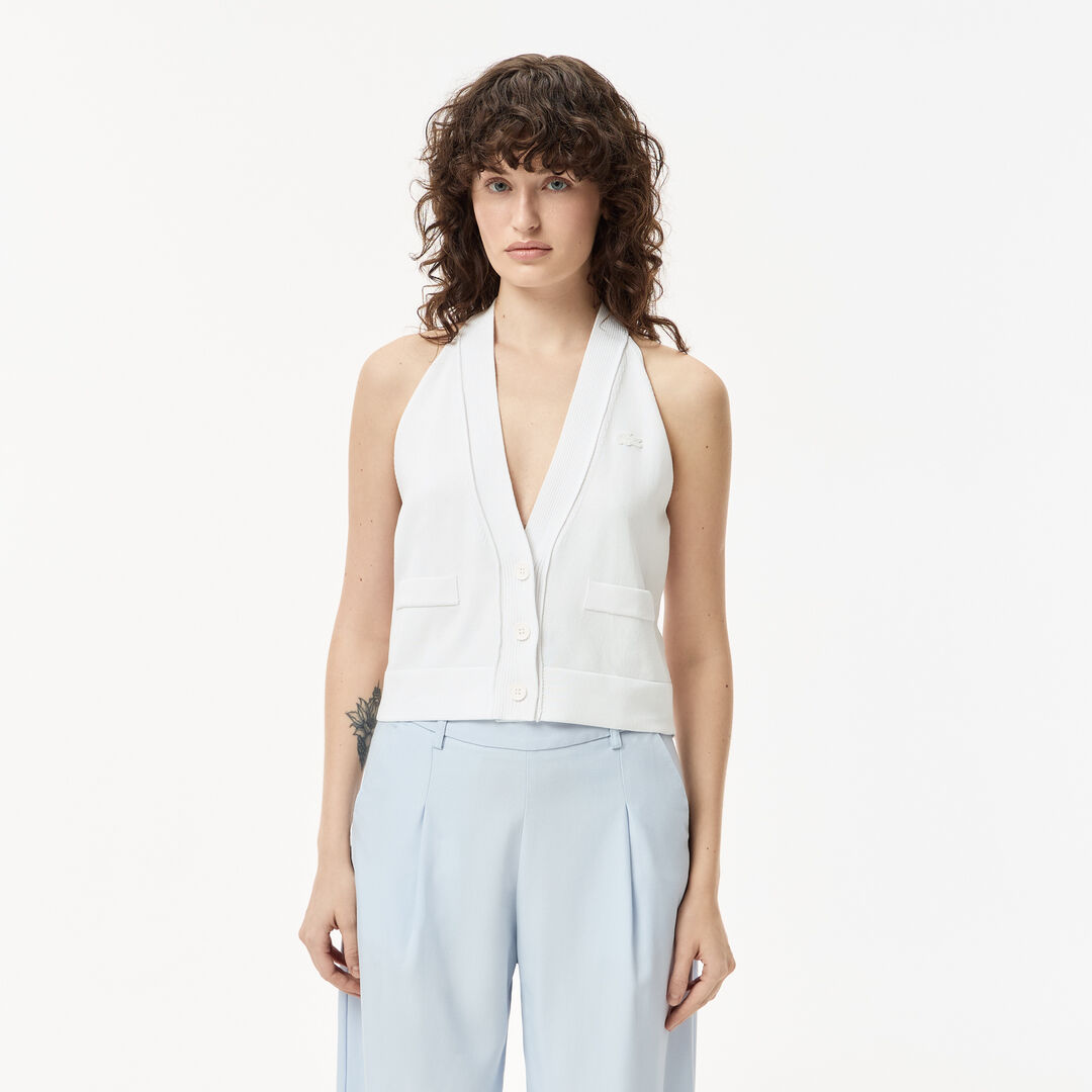 Женский кардиган Lacoste из смеси вискозы