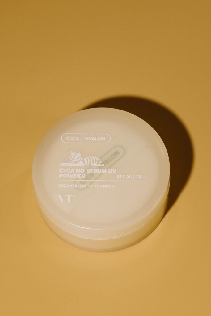 Пудра для выравнивания тона VT Cica No Sebum UV Powder SPF20 PA++ 5g VT Cos