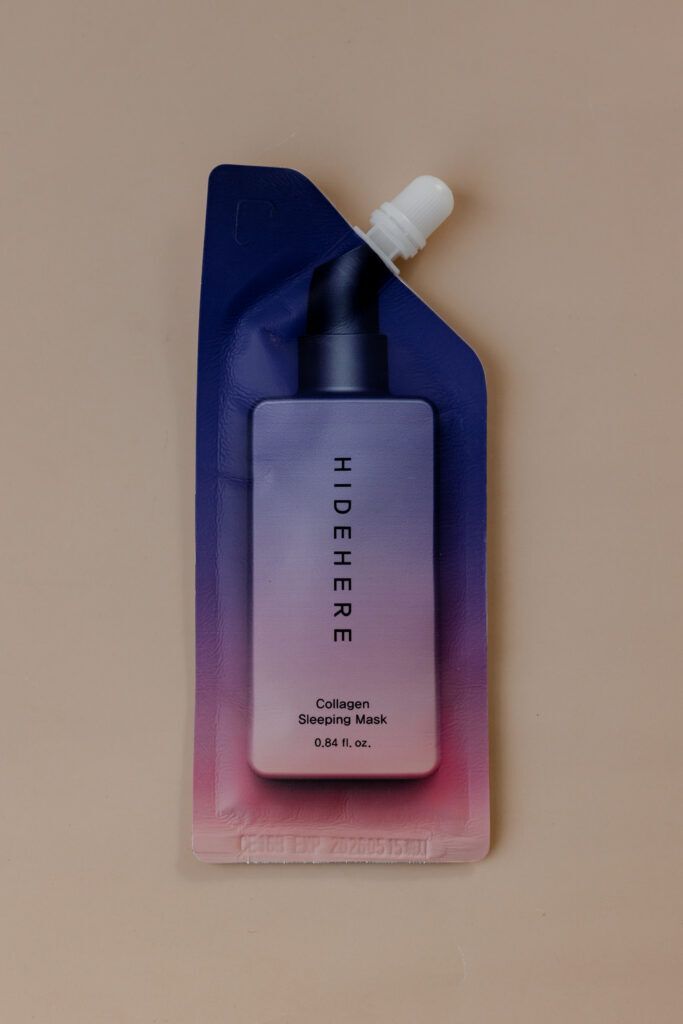 Маска увлажняющая ночная  несмываемая с коллагеном HIDEHERE Collagen Sleepi