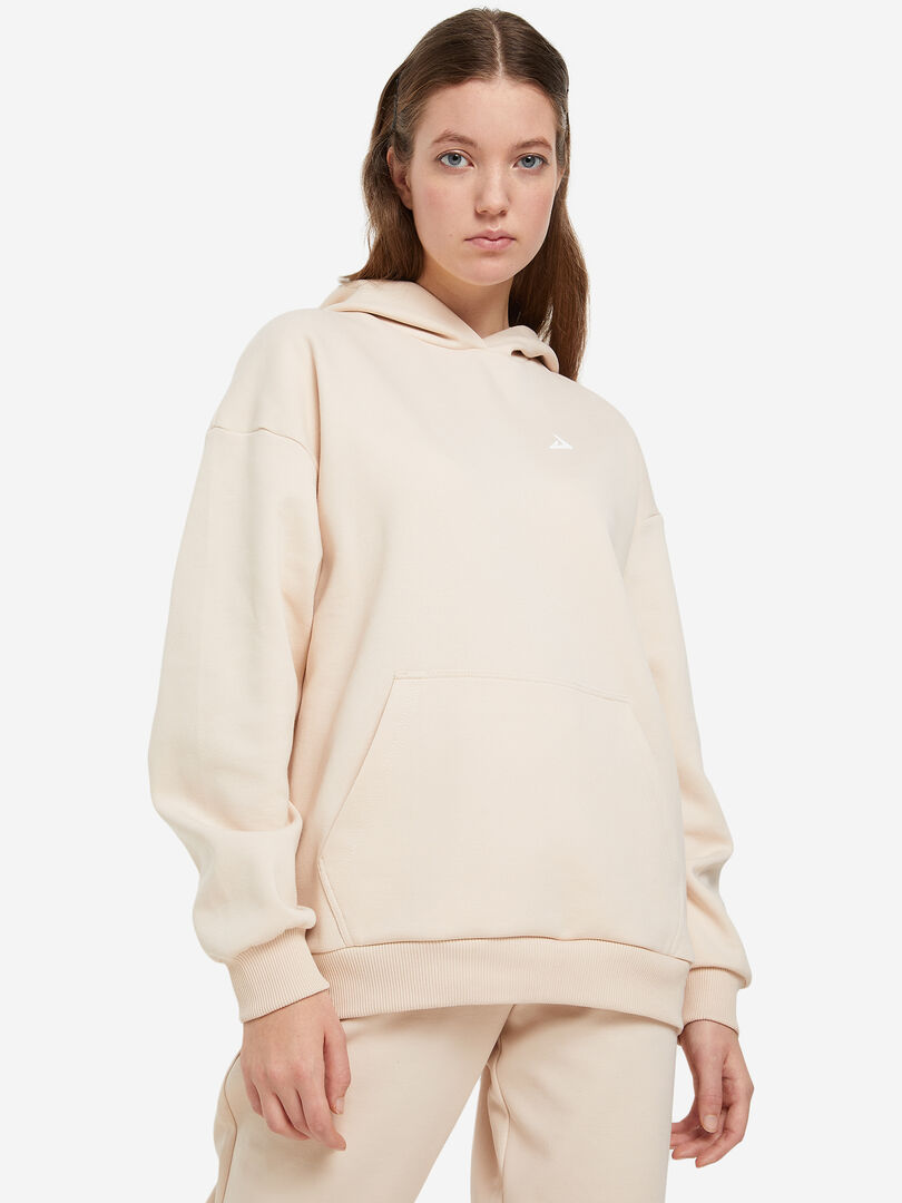 Худи женское бежевое оверсайз Demix