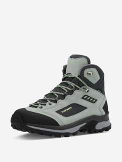 Ботинки женские Lowa Corvara GTX Mid, Зеленый