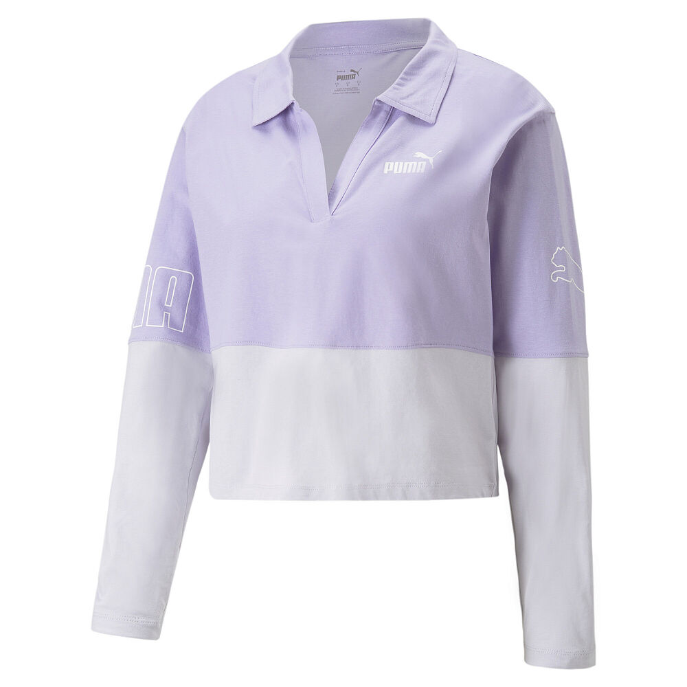 Женский свитшот PUMA PUMA POWER Longsleeve Polo