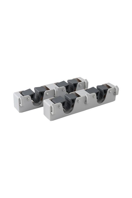 Набор из 2 настенных держателей для швабр METALTEX