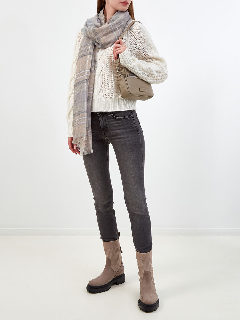 Джинсы Roxanne облегающего кроя из денима Luxe Vintage 7 FOR ALL MANKIND